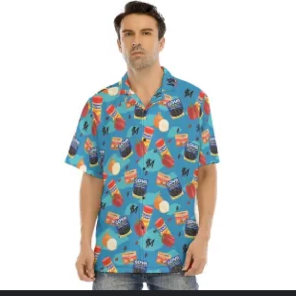 NWT marlins Goya XL men’s button down shirt 1188 - Picture 1 of 6